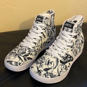NoBull black and white floral high-tops.  Women’s size 7.5.  Never worn!